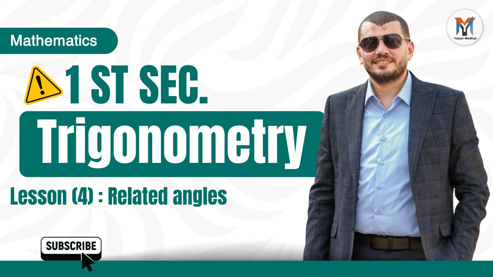 1st Secondary trigonometry related angels lesson 4