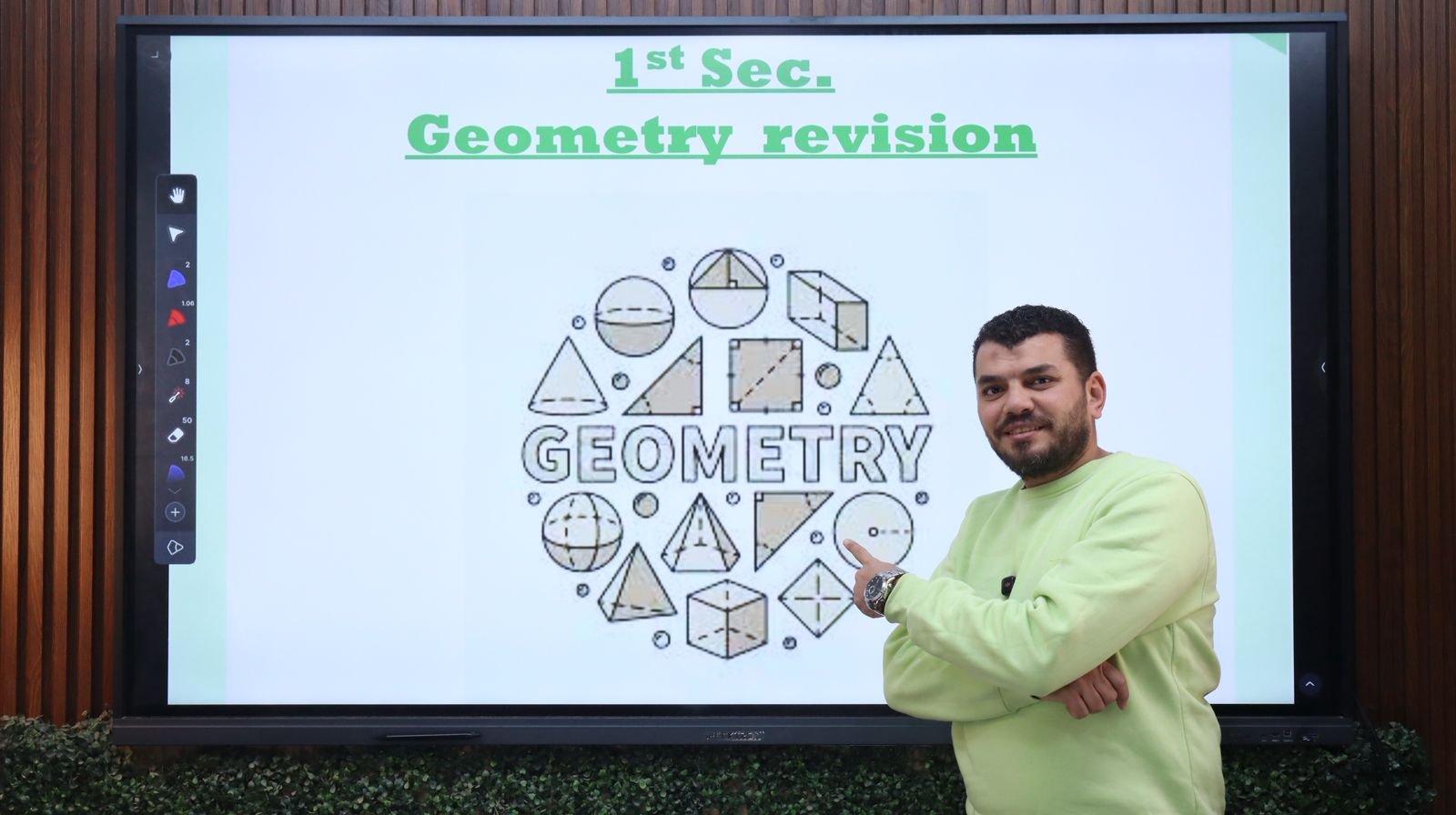 1st Secondary ● Geometry final revision ● مراجعات الانقاذ