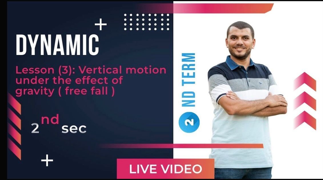 2nd Secondary Dynamic ● Second term ● Lesson 3 vertical motion under the effect of gravity (free fall)