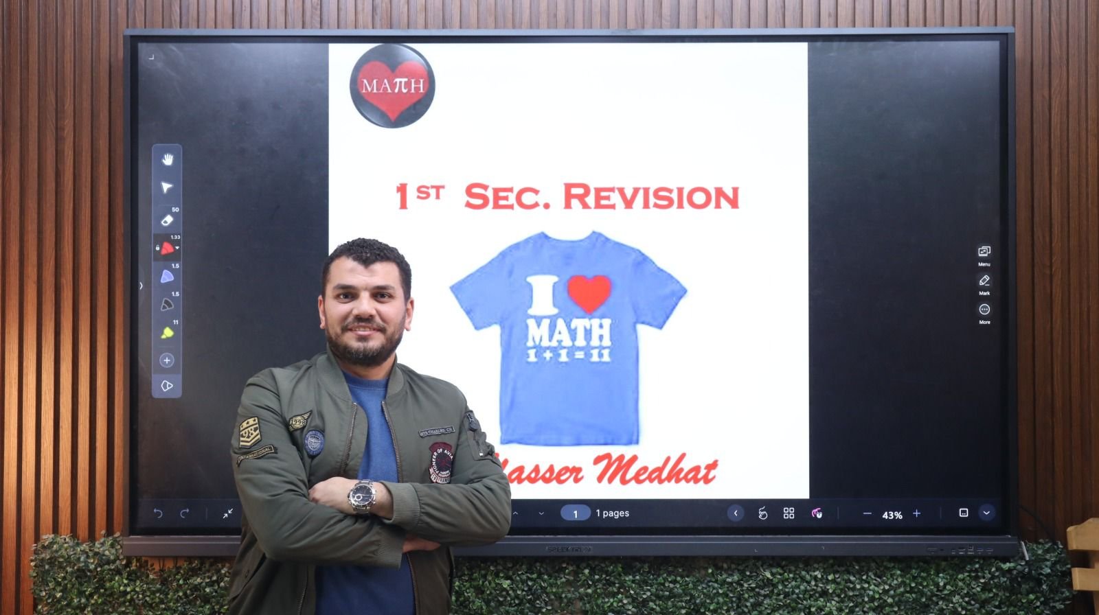 1st Secondary math monthly revision